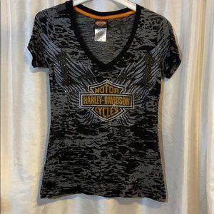 Sheer Harley Davidson t-shirt
